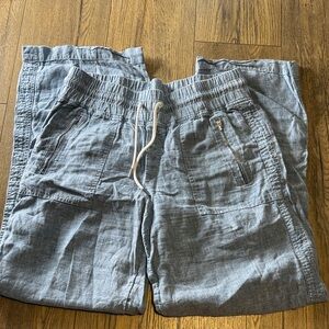 Athleta Blue Joggers with Drawstring